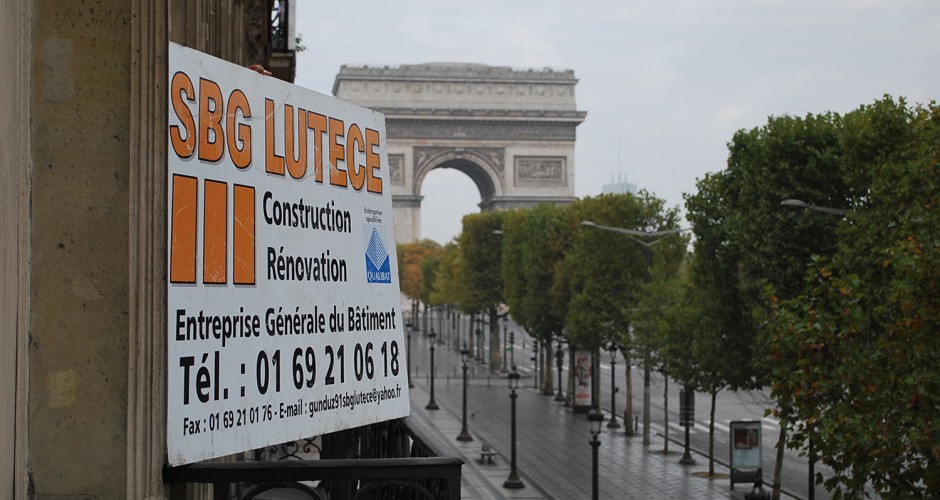 Paris İnşaat Réhabilitation De Bureaux, Champs Élysées